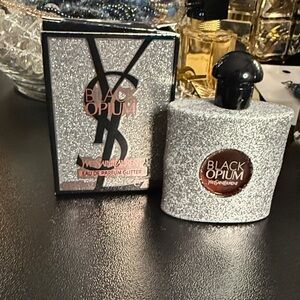 Yves Saint Laurent Silver Glitter Black Opium EDP 7.5 ml